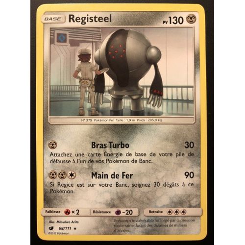 Registeel Holo (68/111) Sl4 Invasion Carmin ( Fr)