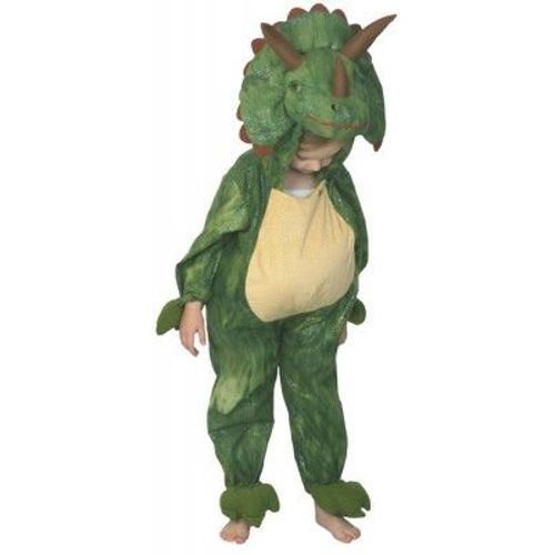Déguisement Peluche Dinosaure/Tricératops 128cm, 7-9 Ans
