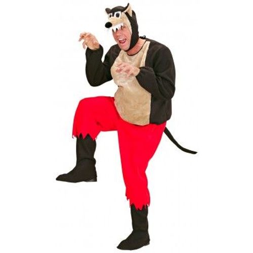 Déguisement Peluche Grand Méchant Loup Éco Adulte
