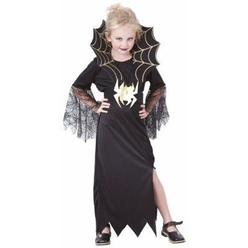 P'tit Clown Re87166 - Costume Enfant Veuve Noire, L 10/12 Ans