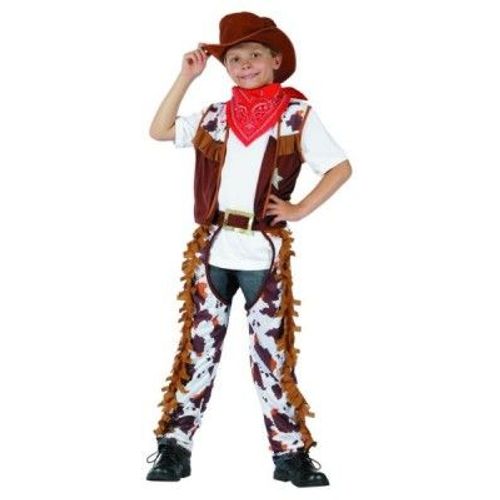 P'tit Clown Re98634 - Costume Enfant Cow Boy, M 7/9 Ans