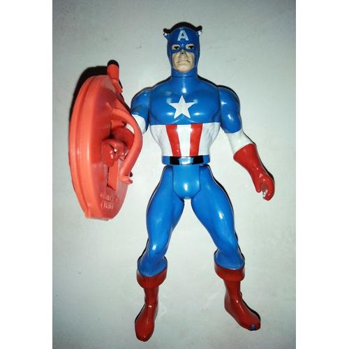 Figurine Captain America Guerres Secrètes Mattel 1984