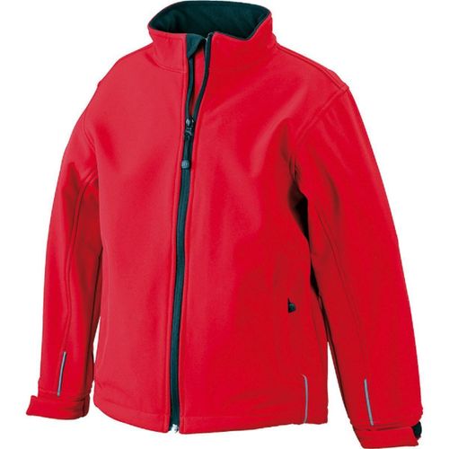 Veste Softshell Enfant - Jn135k - Rouge