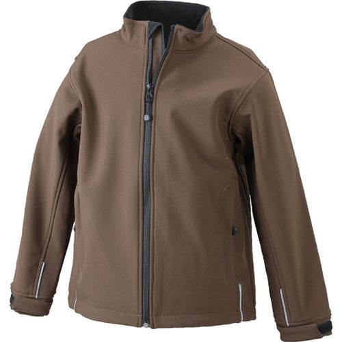 Veste Softshell Enfant - Jn135k - Marron