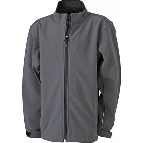 Veste Softshell Enfant - Jn135k - Gris Carbone