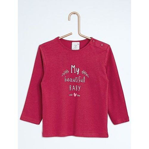 Tee-Shirt Imprimé À Manches Longues  Kiabi
