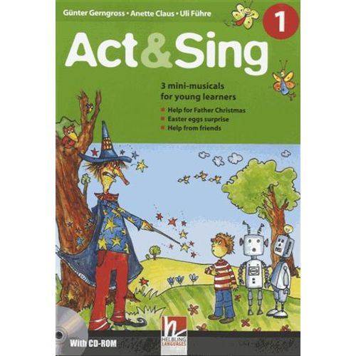 Act & Sing 1 - 3 Mini-Musicals For Young Learners (1cd Audio)