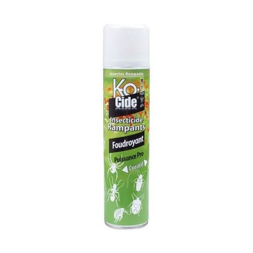 Insecticide KOCIDE foudroyant - Aérosol spécial rampant - 520 ml - KRA