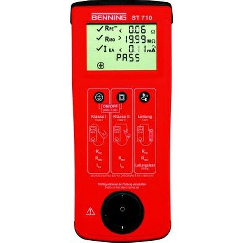 Testeur d'appareils, Résistance du conducteur de protection : 0,01 Ohm-20 Ohm, Affichage LCD