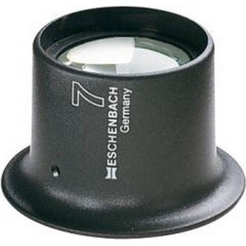 Loupe d'horloger, Grossissement : 3 fois, Modèle Lentille plane-convexe
