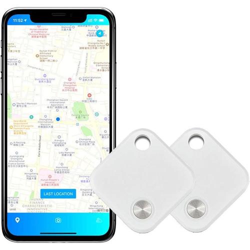 Localisateur De Clé, Tracker Bluetooth Et Traqueur Sonore, Key Finder Anti-Perte Pour Clés Chiens Chats,Localisateur D¿Objets (2 Pièces)