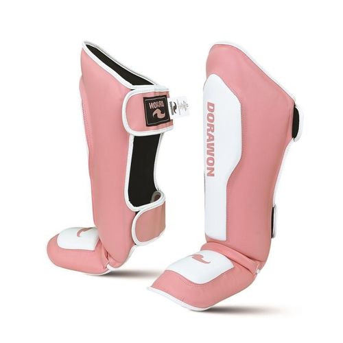 Dorawon, Protège Tibias Et Pieds Femme Lady Taille L, Rose, Taille L
