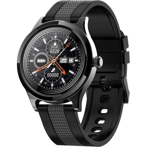 Montre Connectée Homme - Bracelet Sport Fitness Tracker D'activité - Moniteur De Fréquence Cardiaque - Smartwatch Etanche Cardio Calorie Podomètre Montre Intelligente Pour Android Ios Noir Gris