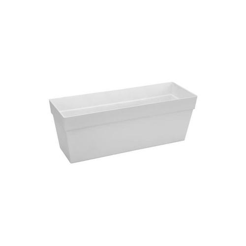 Loft urban pot de fleur balconniere - réctangulaire - l50 cm - blanc