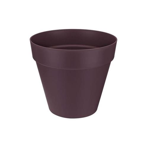 Loft urban pot de fleur rond - 25 cm - mûre voil