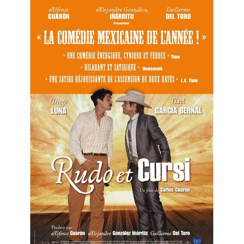 Affiche De Cinéma " Rudo Et Cursi "- Format 40x60cm - Diego Luna - Gael Garcia Bernal - Carlos Cuaron - 2010