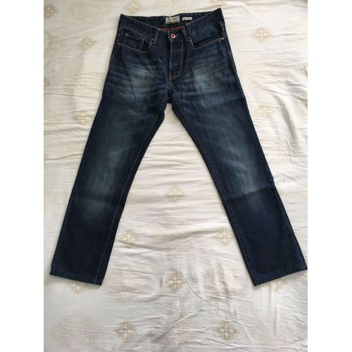 Devred 1902 : Jean Denim Homme Casual - Coloris Bleu - Taille 38
