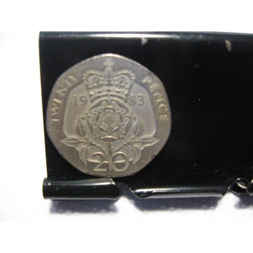 Pièce Twenty Pence Royaume Uni Elizabeth Ii 1983