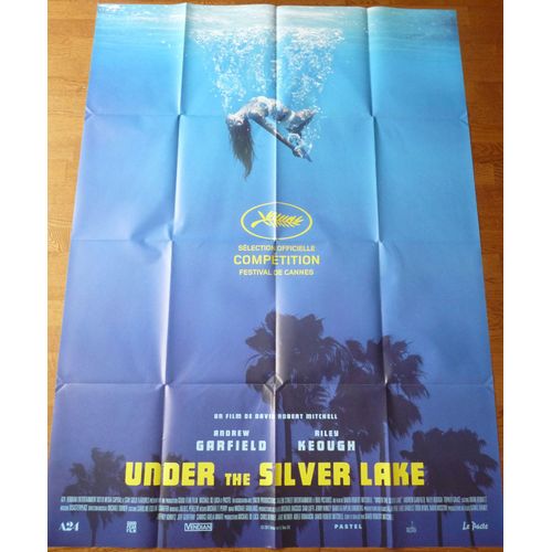 Under The Silver Lake De David Robert Mitchell Avec Andrew Garfield, Riley Keough... - Affiche Originale De Cinéma Format 120 Cm X 160 Cm