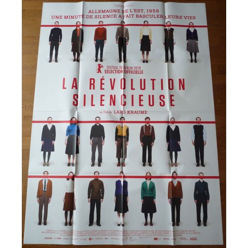 La Révolution Silencieuse De Lars Kraume Avec Leonard Scheicher, Tom Gramenz - Affiche Originale De Cinéma Format 120 Cm X 160 Cm