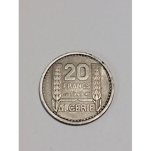 20 Francs Algérie 1949