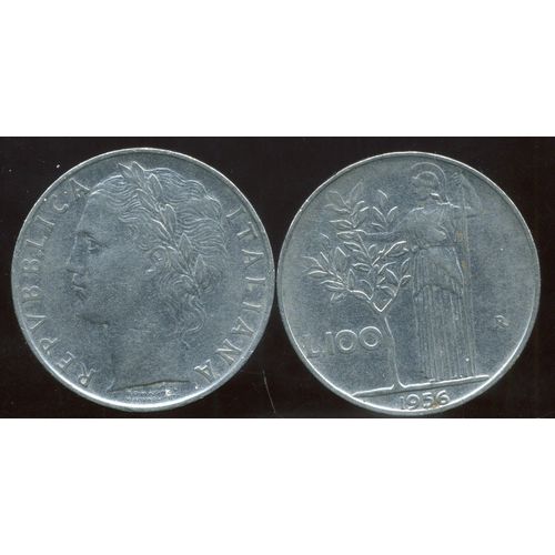 Lot 22 Pièces Monnaie Italie - 100 L. Lire - 1956 À 1982