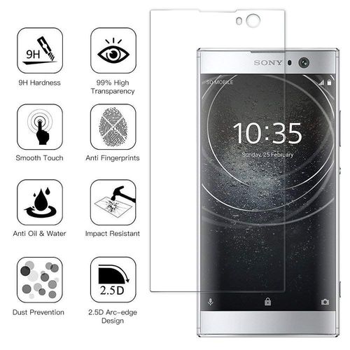 Pour Sony L2 Giscom® Protecteur D'écran En Verre Trempé Pour Sony Xperia L2 Vitre Film Protection Pour Sony L2