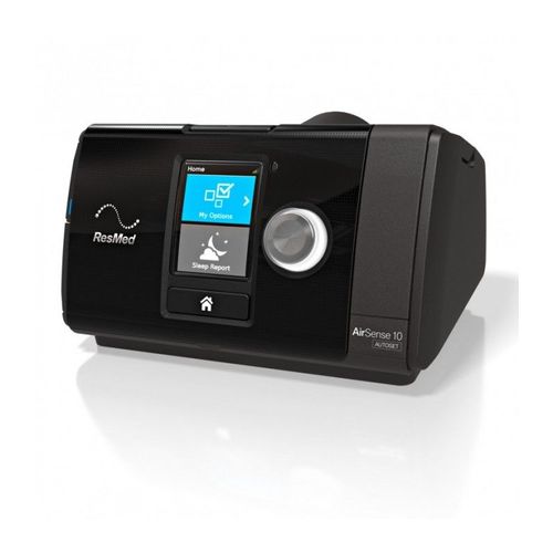 Resmed Airsense 10 Autoset Appareil De Ventilation Ppc Autopiloté - Masque Apnée Du Sommeil