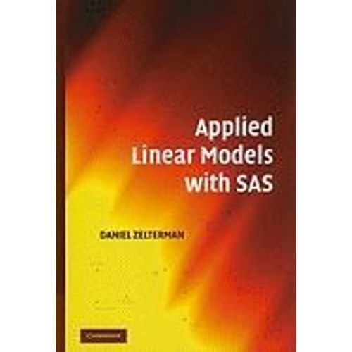 Applied Linear Models With Sas