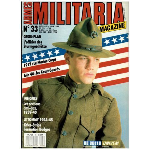 Armes Militaria Magazine N°33 : L'officier Des Sturmgeschutze