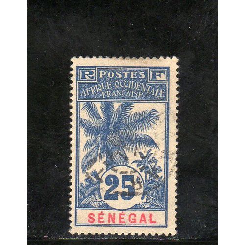 Timbre-Poste Du Sénégal (Palmier)