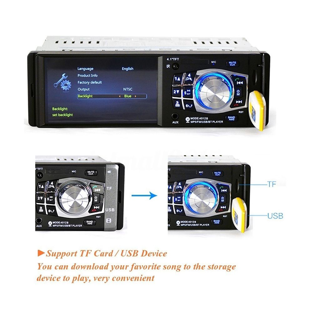 Pas d'appareil photo - Autoradio avec cran tactile 7 &quotH... - 4