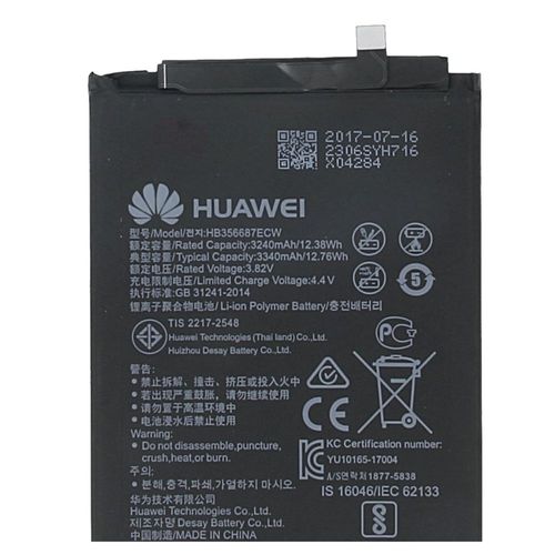 Hb356687ecw Batterie Origine Honor 7x