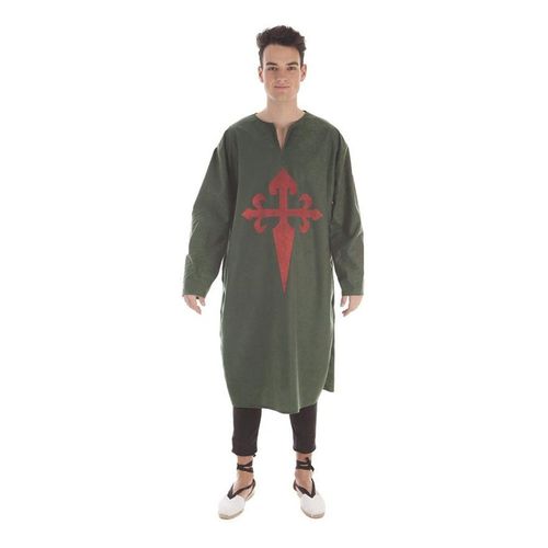 Tunique Verte Avec Écu Pour Homme