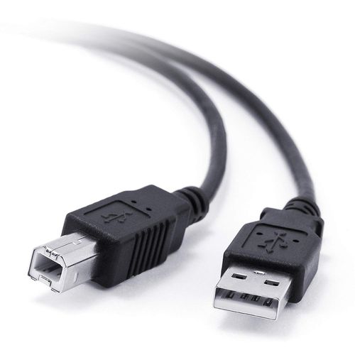 INECK® Câble Imprimante USB 3M USB 2.0 Câble Scanner d'Imprimante USB A vers USB B Mâle à Mâle Câble Printer Pour HP, Canon, Dell, Lexmark, Epson, Xerox, Samsung et Autres ¿ Noir