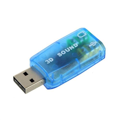 INECK® Carte Son USB 5.1 Externe, Son 3D Surround