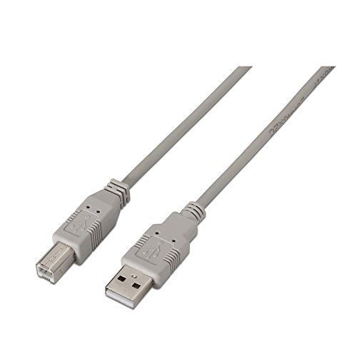 INECK® 3M Cable de racordement USB A mâle vers USB B mâle - Pour relier un pc et une imprimante, scanner, copieur etc 3M