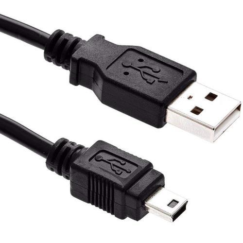 INECK® USB-Mini USB 2M Cable compatble Nikon D300/ D3100/ D3300/ D7000/  D610, Appareil Photo Numériques, Disque Dur Externe, Lecteurs MP3/ 4,  Imprimantes, GPS, Enregistreur de conduite