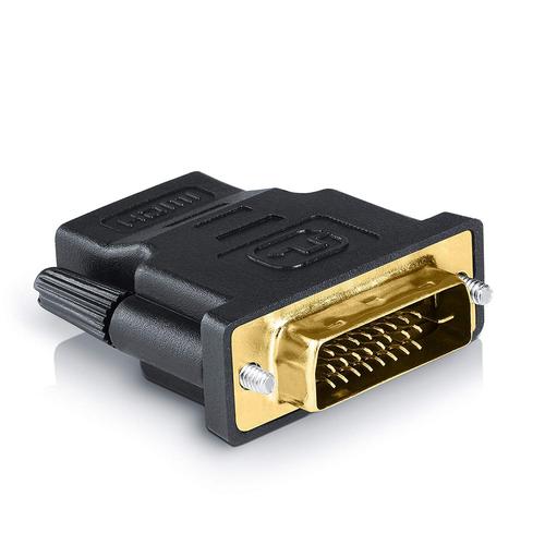 INECK® Adaptateur DVI vers HDMI, (DVI 24+1)