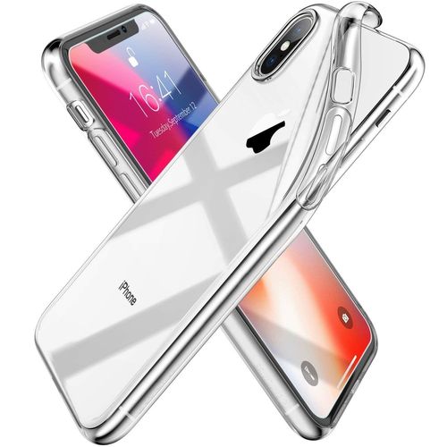 Ineck® Coque Iphone X, Ultra Fine Tpu Silicone Transparent Souple Coque Pour Apple Iphone X (2017)