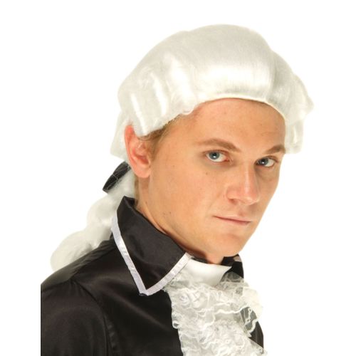 Perruque Marquis Blanche Homme