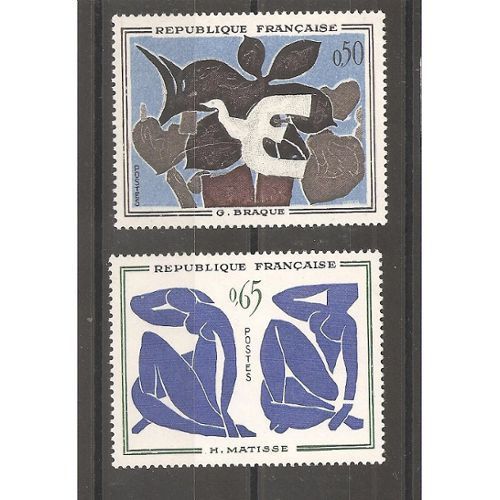 1319 - 1320 (1961) Braque / Matisse