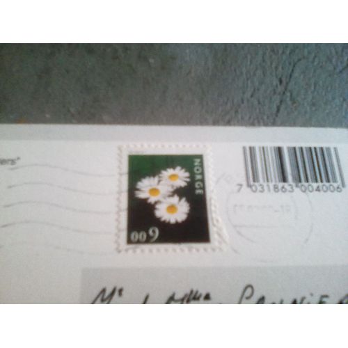 Timbre De Norvège Pâquerettes