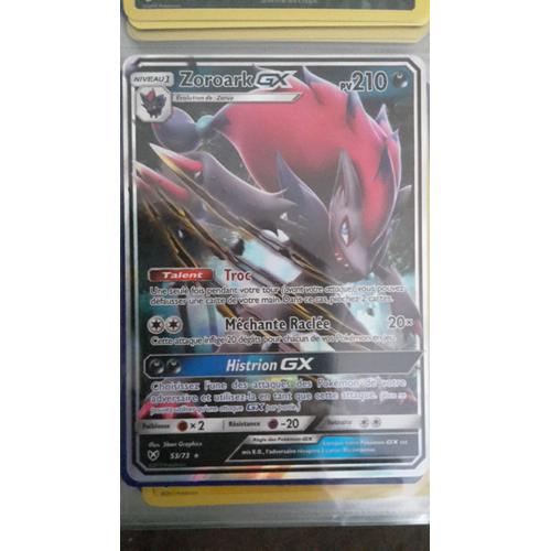 Zoroark Gx - Ur - Sm Legendes Brillantes - Vf - 53/73