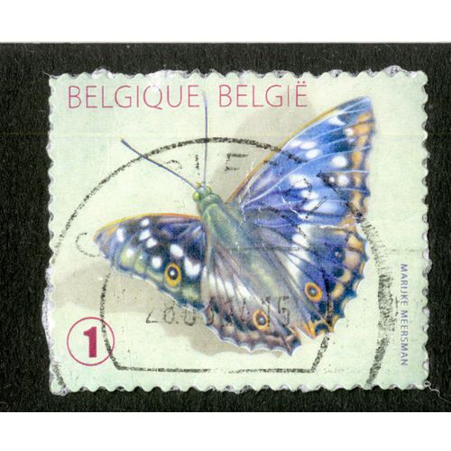 Timbre Oblitéré Belgique - België, Marijke Meersman, 1
