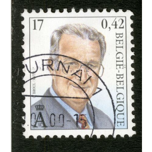 Timbre Oblitéré België - Belgique, 17, 0.42