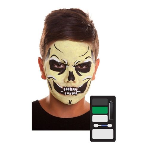 Pack Maquillage De Squelette (Taille Unique)