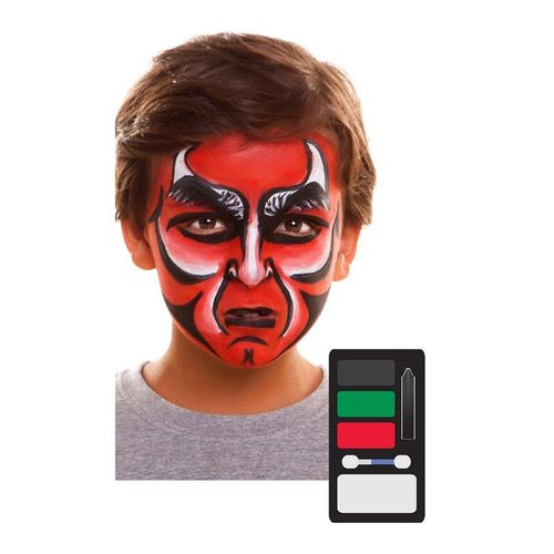 Pack Maquillage De Diable Ou Démon (Taille Unique)