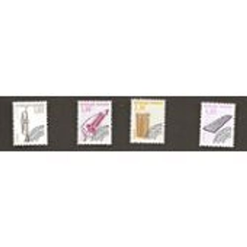 4 Timbres Préoblitérés 228 À 231, 1993, Neuf