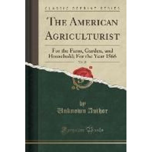 Author, U: American Agriculturist, Vol. 25